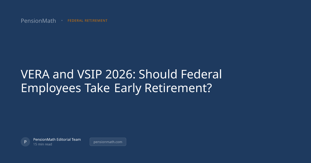 VERA and VSIP 2026: Should Federal Employees Take Early Retirement ...